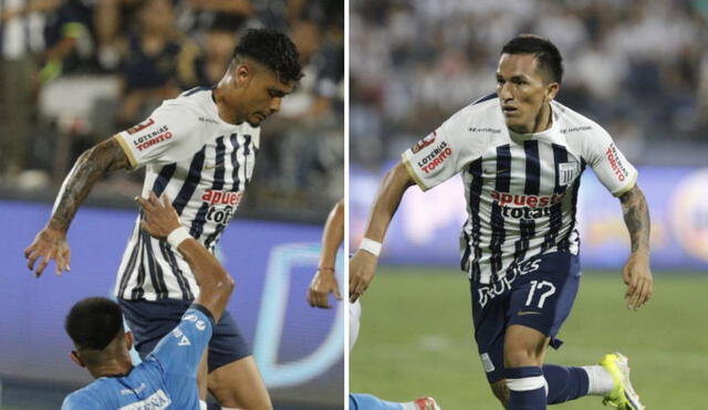Jeriel de Santis y Cristian Neira sumaron sus primeros minutos con Alianza Lima. Foto: La República/Luis Jiménez