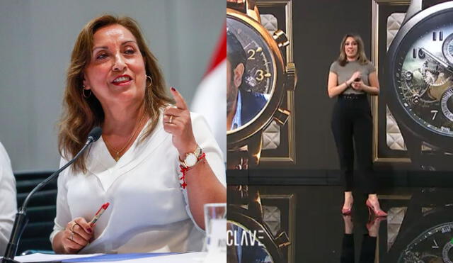 Para la periodista española los relojes de lujo son claves para destapar casos de corrupción.  Foto: Composición Andina /La Sexta