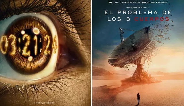 'El problema de los 3 cuerpos', serie de Netflix, se estrena este jueves 21 de marzo. Foto: composición LR/ Netflix