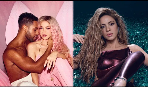 Las fotos de Shakira y el actor Lucien León Laviscount son un adelanto de su canción 'Puntería'. Foto: composición LR/Instagram/Shakira