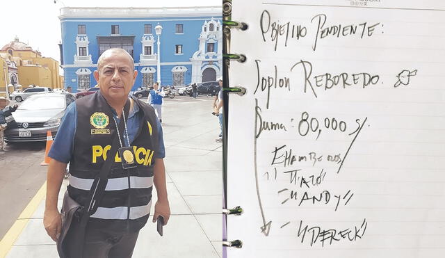 En la mira. Los Pulpos ofrecen 80.000 soles por asesinar al coronel Víctor Revoredo Farfán. Foto: difusión