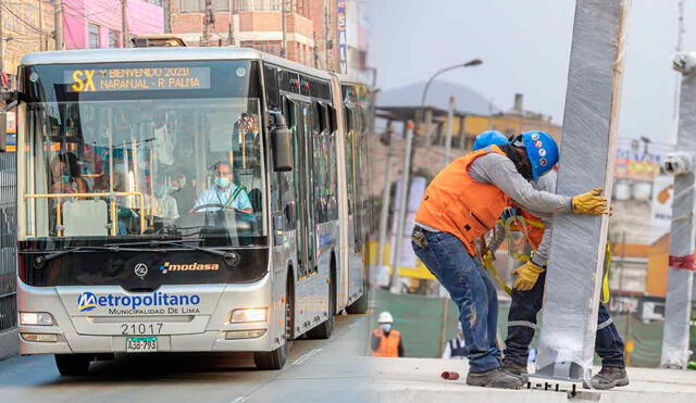 Del total, 4 nuevas estaciones del Metropolitano ya fueron inauguradas. Foto: composición LR/Andina