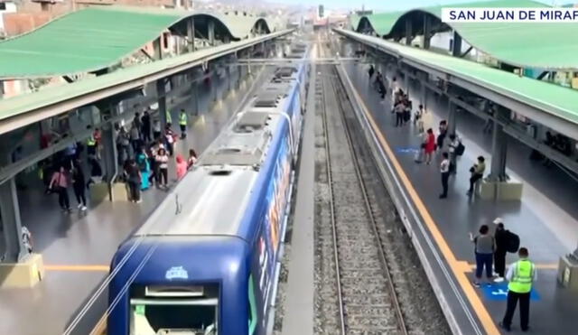 Línea 1 del Metro de Lima ha recortado su servicio por problemas en una de sus estaciones. Foto: difusión