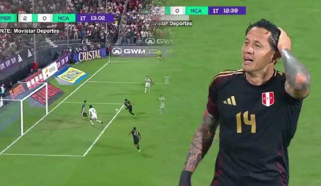 Gianluca Lapadula arrancó de titular en el partido amistoso de la selección. Foto: composición LR