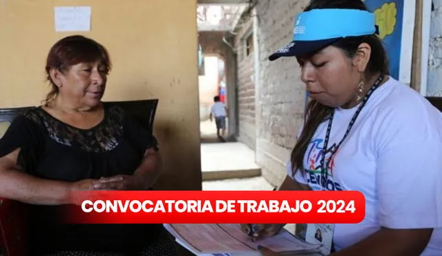 La convocatoria de trabajo del Inei para contratar registradores está disponible hasta el 23 de marzo. Foto: composición LR/Andina