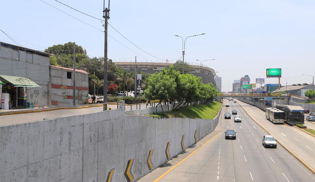 Vía Expresa Paseo La República es una de las autopistas más importantes de la capital. Foto: MML