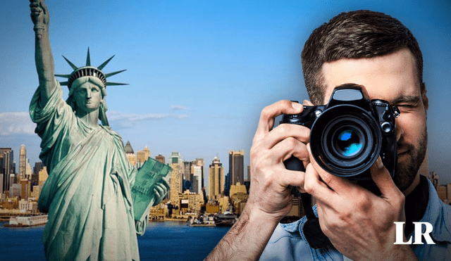La mayoría de fotógrafos en Estados Unidos gana un salario que oscila entre US$1.542 y US$5.680 al mes. Foto: Composición LR Jazmín Ceras/Vecteezy/Pinterest