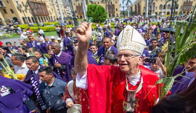 Entre el 17 y el 31 de marzo se realizarán diversas procesiones en Lima. Foto: Andina