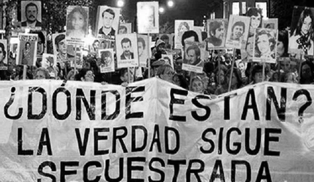 Rememoración a las víctimas del último golpe de Estado en Argentina. Foto: Cultura