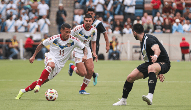 Guatemala vs. Venezuela se miden en Estados Unidos. Foto: Twitter/La Vinotinto