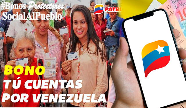 El Bono Tú Cuentas por Venezuela fue entregado en 2021. ¿Será lo mismo para 2024? Foto: composición LR/Patria
