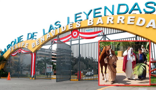 Parque de las Leyendas ha preparado una programación especial por Semana Santa. Foto: composición LR/Difusión