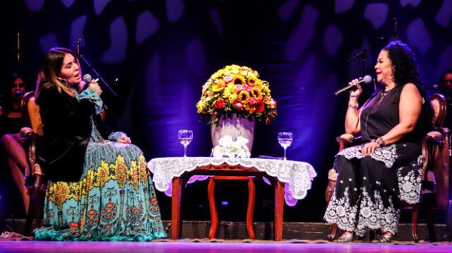 Eva Ayllón y Tania Libertad juntas por primera vez en el Gran Teatro Nacional en homenaje a las madres. Foto: difusión