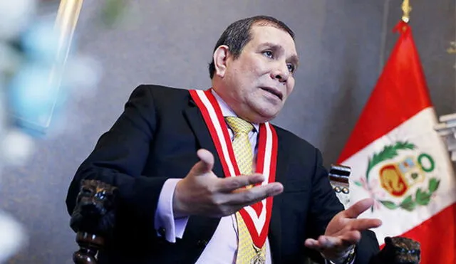Javier Arévalo, titular del Poder Judicial, mencionó que no espera represalias de parte del Congreso. Foto: Poder Judicial