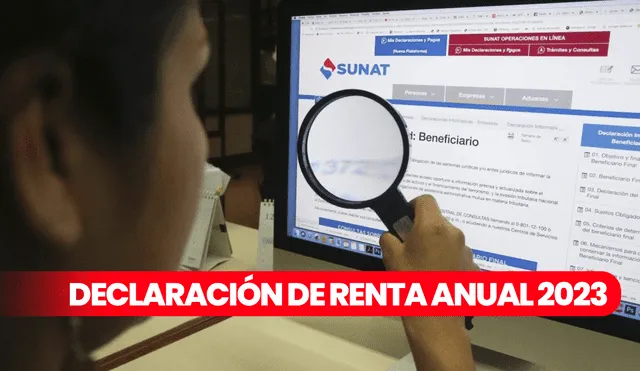 El cronograma de vencimientos de la Sunat para realizar la declaración de la renta 2023 está organizado en base al último número del DNI. Foto: composición LR/Andina