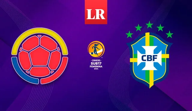 El choque entre Colombia vs. Brasil se disputará en el Carfem Ypané. Foto: composición LR