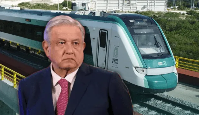 AMLO ha respaldado en múltiples ocasiones la construcción del Tren Maya. Foto Composición LR \ Tren Maya