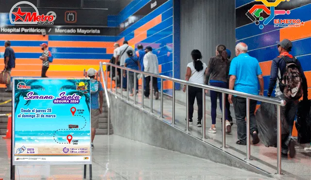 El Metro de Caracas se creó en 1983. Foto: Metro de Caracas/X