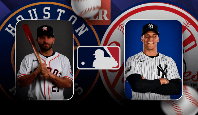 Los Astros de José Altuve y los Yankees de Juan Soto jugarán 1 serie de 4 partidos en el comienzo de la MLB 2024. Foto: composición LR/AFP