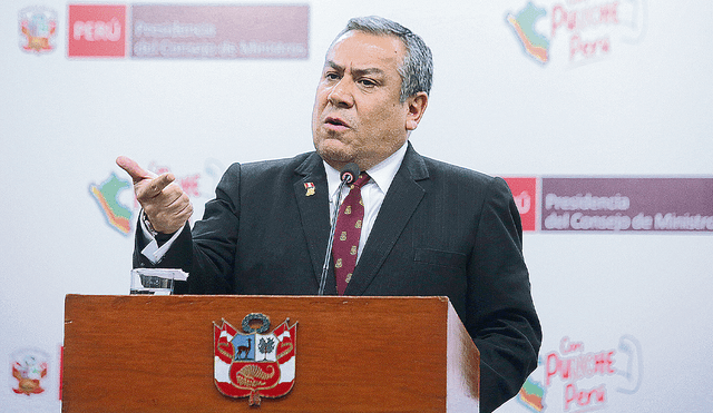 Gustavo Adrianzén será el tercer primer ministro de Dina Boluarte se presente ante el Pleno para pedir el voto de confianza. Foto: PCM