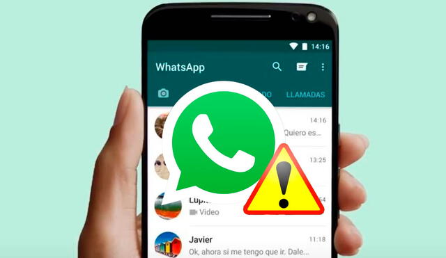 Por motivos de seguridad, tu cuenta de WhatsApp se eliminará. Foto: Meta/composición LR