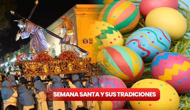 Conoce la diferencia de tradiciones que tiene Estados Unidos con Latinoamérica en Semana Santa. Foto: composición LR/Clima
