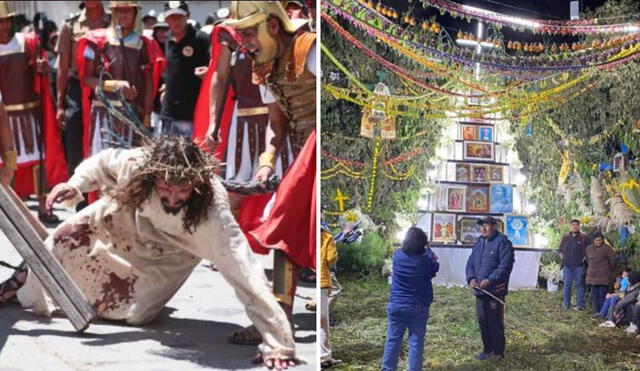 Recordamos la pasión, muerte y resurrección de Cristo en distintas partes del país/ Foto: Composición LR