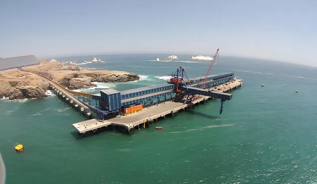 Puerto de Marcona embarcaría más de 34 millones de toneladas de cobre y hierro. Foto: Rumbo Minero