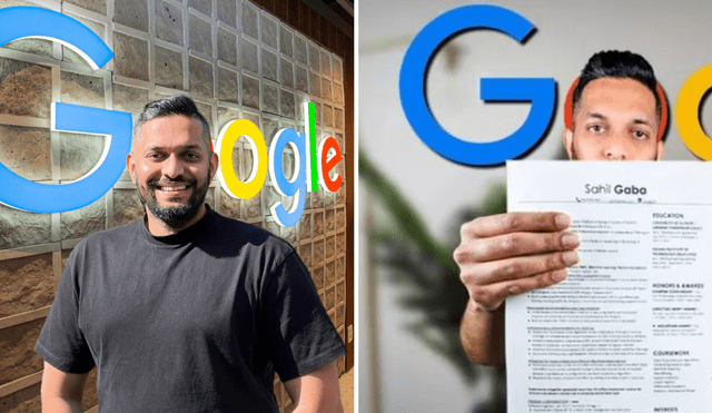 Sahil Gaba, a los 29 años, obtuvo ofertas de Meta, Uber y Google con solo semanas de diferencias gracias a su CV. Foto: composición LR/ Sahil Gaba/ LinkedIn/ captura Youtube.