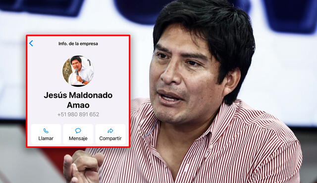 Jesús Maldonado afirma que denunciará el hecho ante la PNP. Foto: Andina