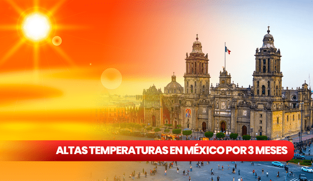 Olas de calor en México sobrepasarán los 40 grados en 13 estados. Foto: composición LR/Freepik