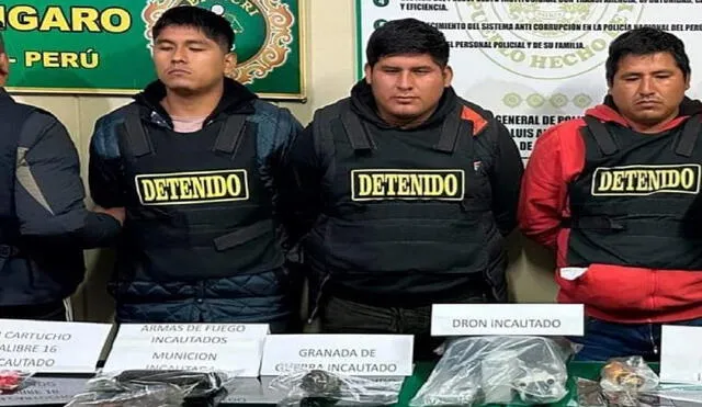 Delincuentes son investigados por la Policía de Puno. Foto: Cinthia Álvarez LR