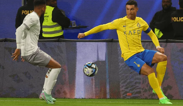 Cristiano Ronaldo es el máximo goleador del Al Nassr. Foto: AFP