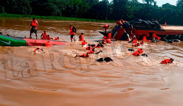 Agentes heridos fueron trasladados a centros de salud cercanos. Foto: La República