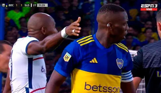 Luis Advíncula vive su tercera temporada en Boca Juniors. Foto: captura de ESPN