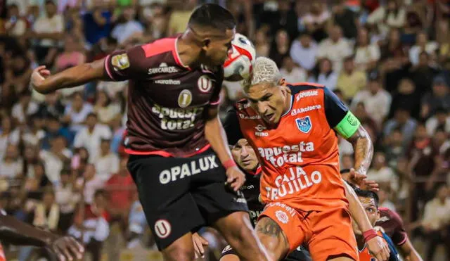 Universitario enfrentó a César Vallejo en el Mansiche por el Torneo Apertura. Foto: Liga 1