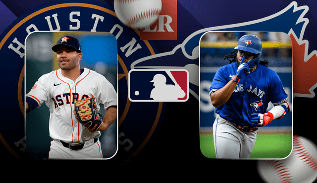 El duelo entre José Altuve vs. Vladimir Guerrero Jr. tuvo presencia en el juego de Astros vs. Blue Jays, que se disputóen el Minute Maid Park de Houston, Texas. Foto: composición LR/AFP/Blue Jays