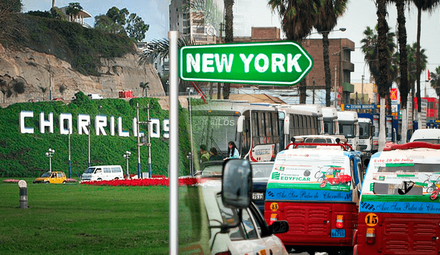 Este paradero de Chorrillos ha sido conocido como New York durante más de 60 años. Foto: composición LR/Latina/Agencia Andina