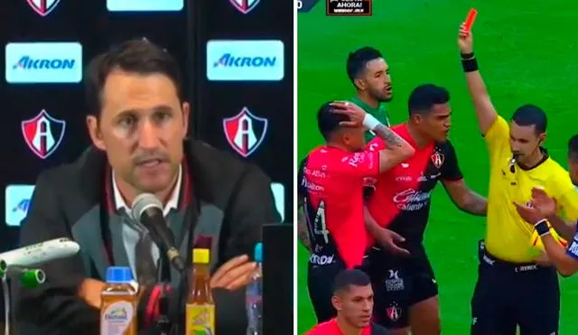 Beñat San José brindó conferencia de prensa tras la derrota de Atlas ante Querétaro por la Liga MX. Foto: captura X/Duro de Marcar