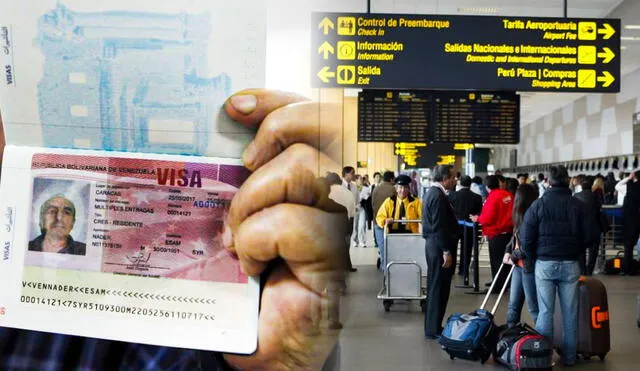 Los residentes venezolanos antes de viajar deben tramitar la visa en el Consultado del Perú en dicho país. Foto: composición LR/ACN/X
