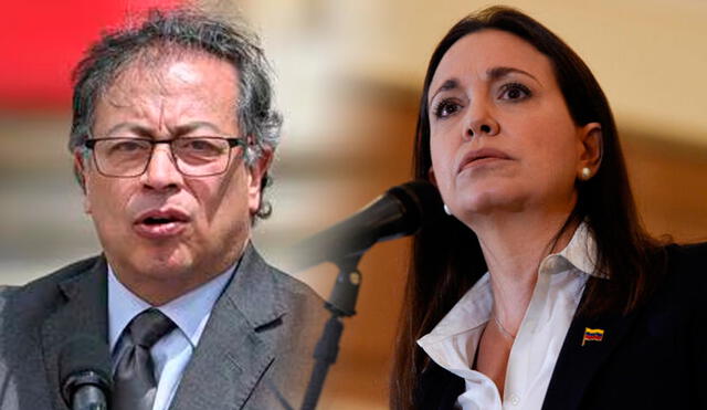 Gustavo Petro asegura que en Venezuela se debe proteger el derecho político tras inhabilitación a María Corina Machado. Foto: composición LR/AFP