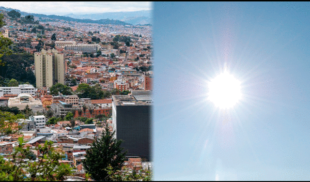 Luego de apreciarse en Bogotá, el fenómeno del sol cenital proseguirá su trayectoria hacia localidades más australes del país. Foto: Composición LR/Alcaldía de Bogotá/Quora