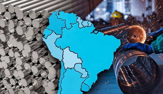 China y la India continúan liderando el top 10 de los mayores productores de acero en el mundo. Foto: composición de Fabrizio Oviedo/La República/Minería en Línea/Camiper