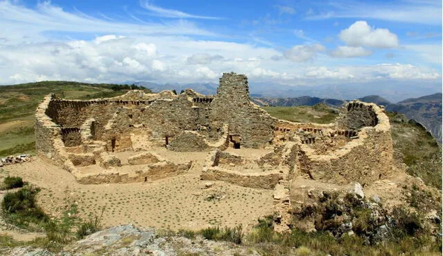 Marcahuamachuco, o el 'Machu Picchu del norte', fue nombrado como Patrimonio Cultural de la Nación. Foto: Andina