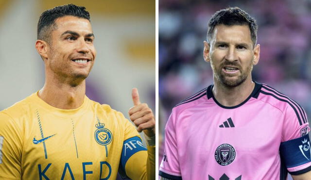 Cristiano Ronaldo y Lionel Messi son los máximos goleadores en la historia del fútbol. Foto: AFP