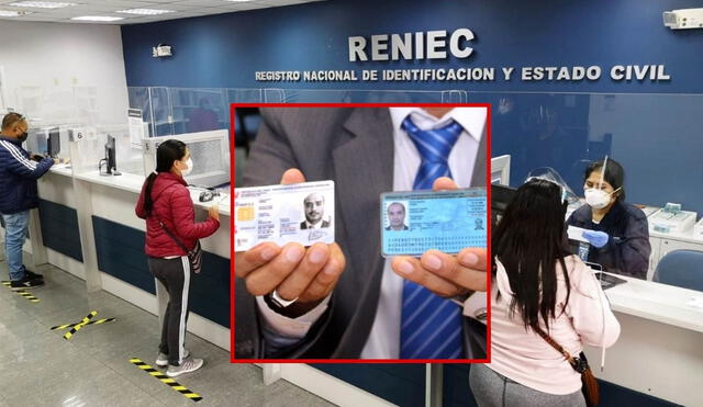 Reniec anunció que más de 4 millones de peruanos cuentan con el nuevo DNI electrónico. Foto: Composición LR/Andina
