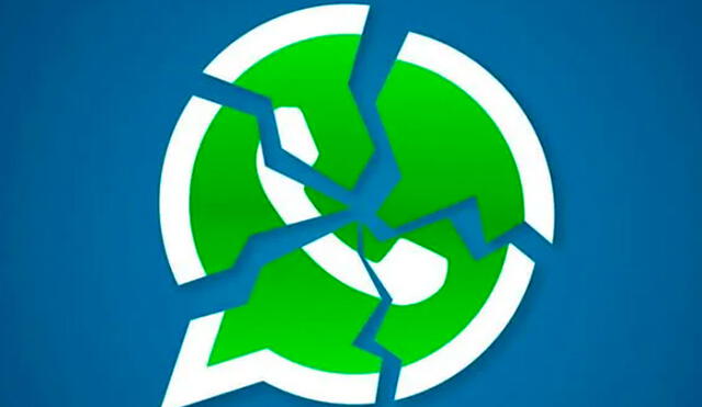 Se desconocen las causas de la caída de WhatsApp. Foto: La FM