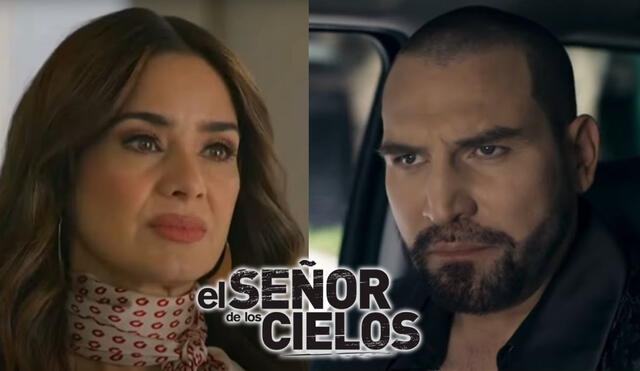 En la novela 'El señor de los cielos 9' Said trata de sabotear la relación de ‘Mecha’ y Aurelio. Foto: composición LR/Telemundo