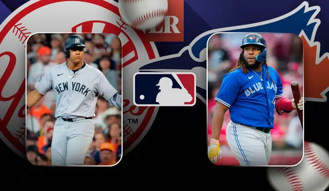 La serie de 3 juegos entre Yankees vs. Blue Jays se disputará en el Yankee Stadium. Foto: composición LR/USA Today/New York Post