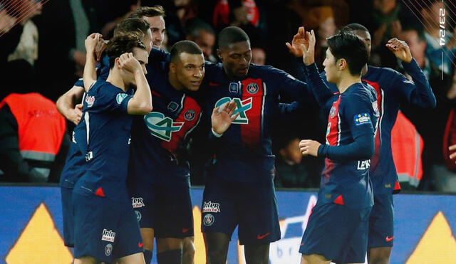 PSG clasificó a la final de la Copa Francia y se enfrentará a Lyon. Foto: PSG